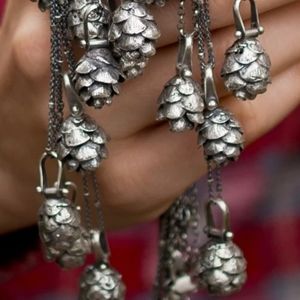 The Wild Pine Hemlock cone necklace